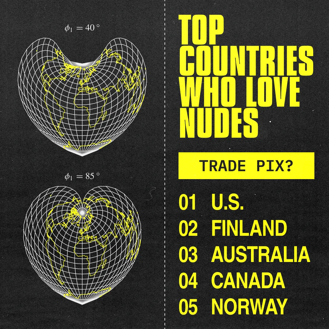 Top Countries Who Love Nudes: US